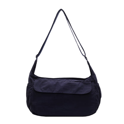 Women's Style Simple Literary Cloth Commuter Large Shoulder Bags