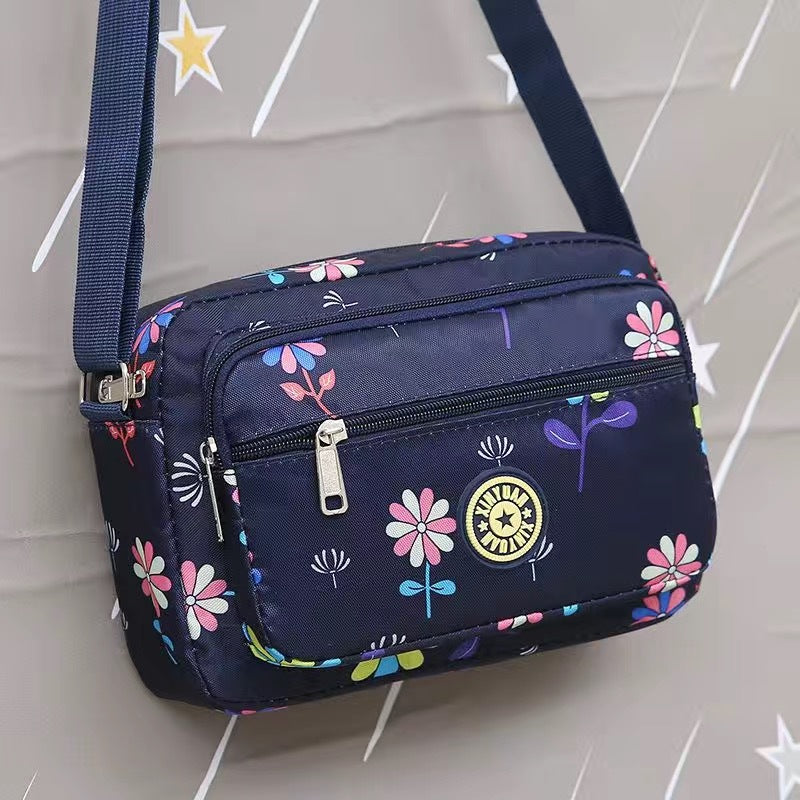 Flower Cloth Mummy Waterproof Oxford Hair Crossbody Bags