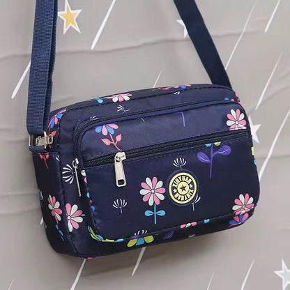 Flower Cloth Mummy Waterproof Oxford Hair Crossbody Bags