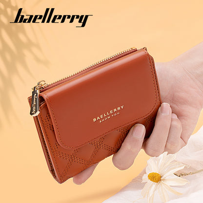 Women's Graceful Short Korean Fashion Mini Ladies Wallets