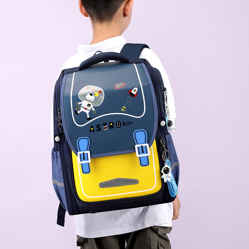 Children's Korean Cartoon For Primary One-piece Boys Elementary School Students' Schoolbags