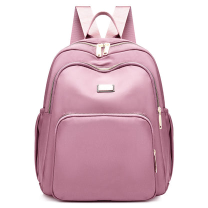 Women's Summer Fashion Nylon Oxford Cloth Large Backpacks