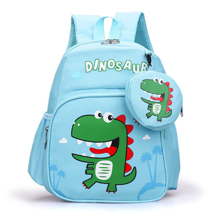 Sacs d'école maternelle pour garçons, motif dinosaure mignon, vieux de plusieurs années