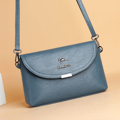 Women's High-grade Temperament Pouches Solid Color Crossbody Bags