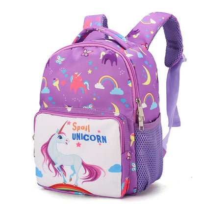 Sacs d'école pour enfants, élégants et charmants, avec motif de licorne mignonne, pour écoliers du primaire