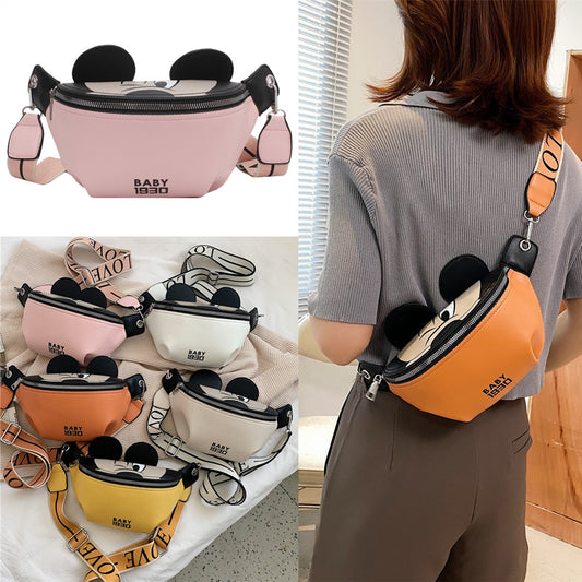 Women's Cartoon Korean Style Fashion Western Waist Packs