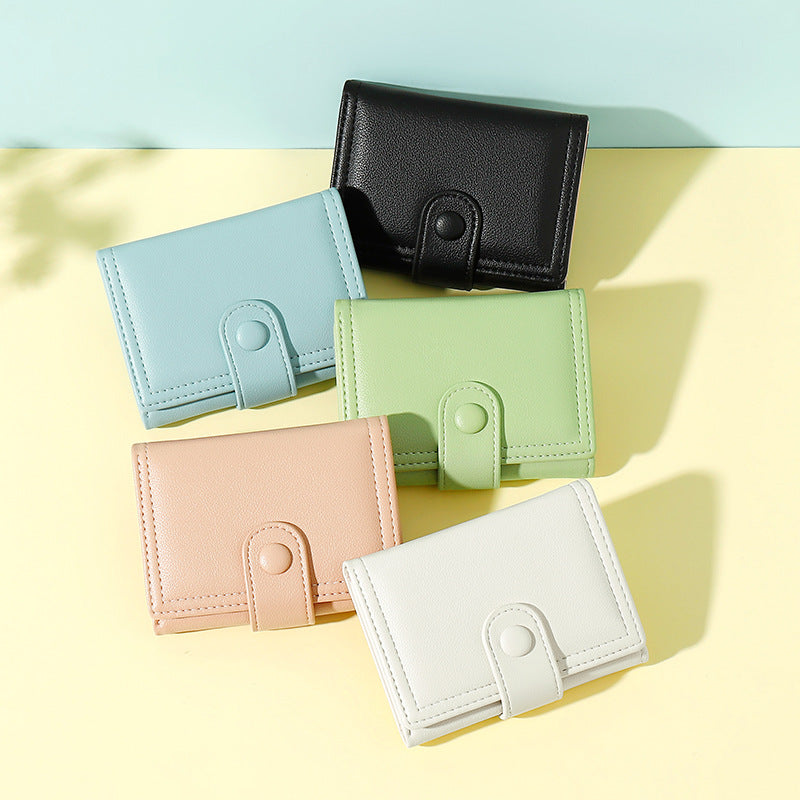 Women's Fashion Short Integrated Hand-held Vietnam Card Holder