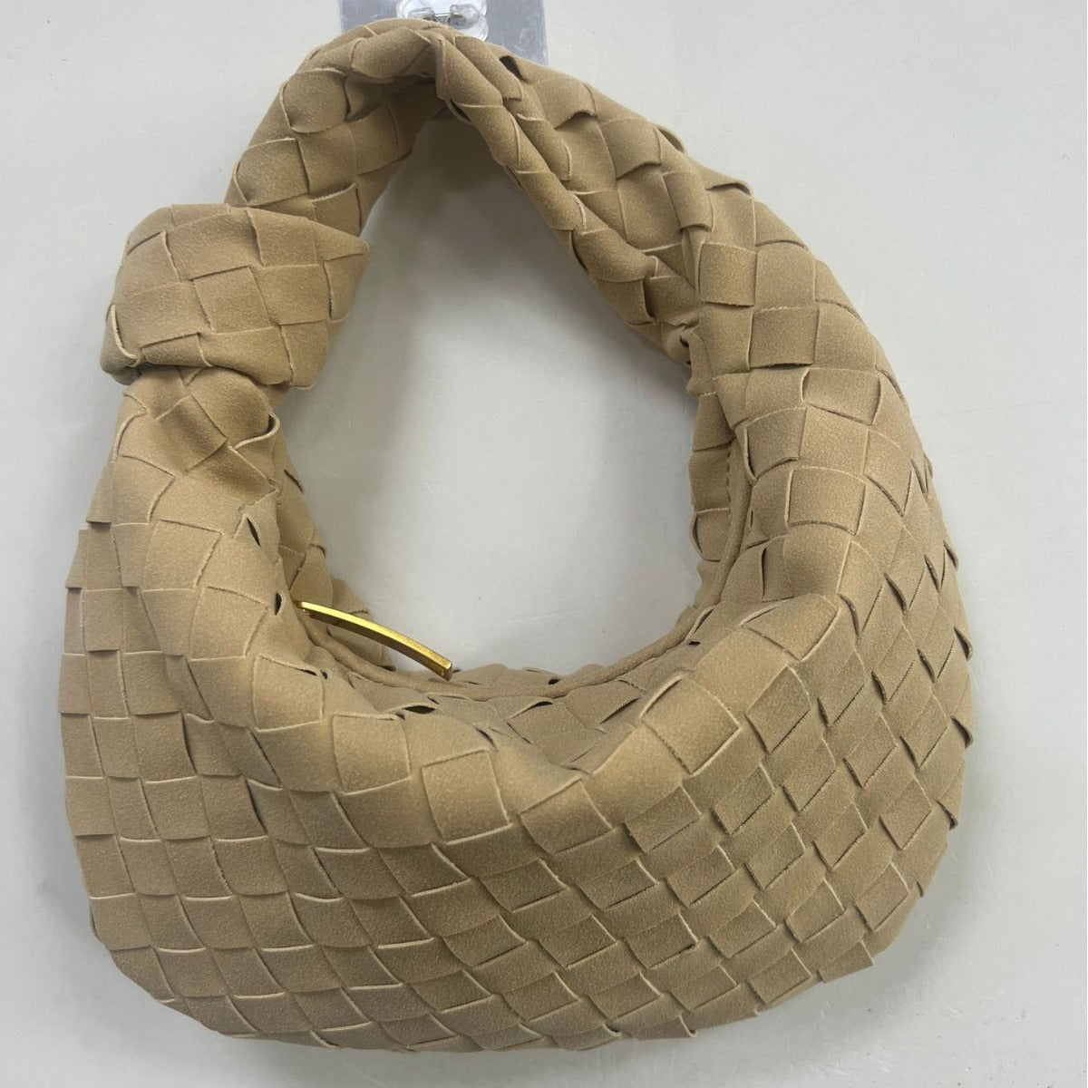 Frosted Handmade Woven Knotted Dumpling Advanced Handbags