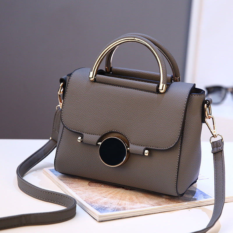 Autumn Fashion Simple Latch Korean Style Shoulder Bags