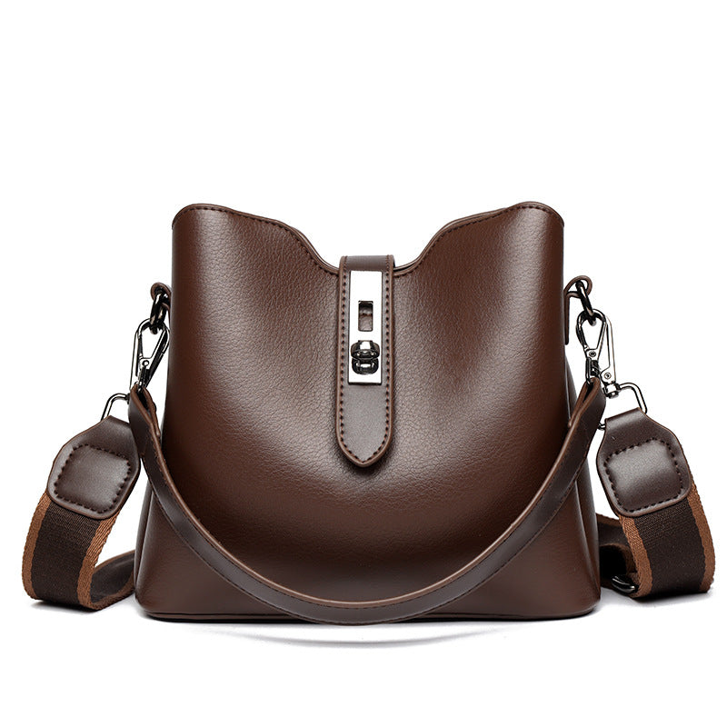 Women's Soft Leather Textured Hand Carrying High-grade Crossbody Bags