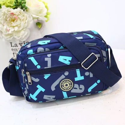 Flower Cloth Mummy Waterproof Oxford Hair Crossbody Bags