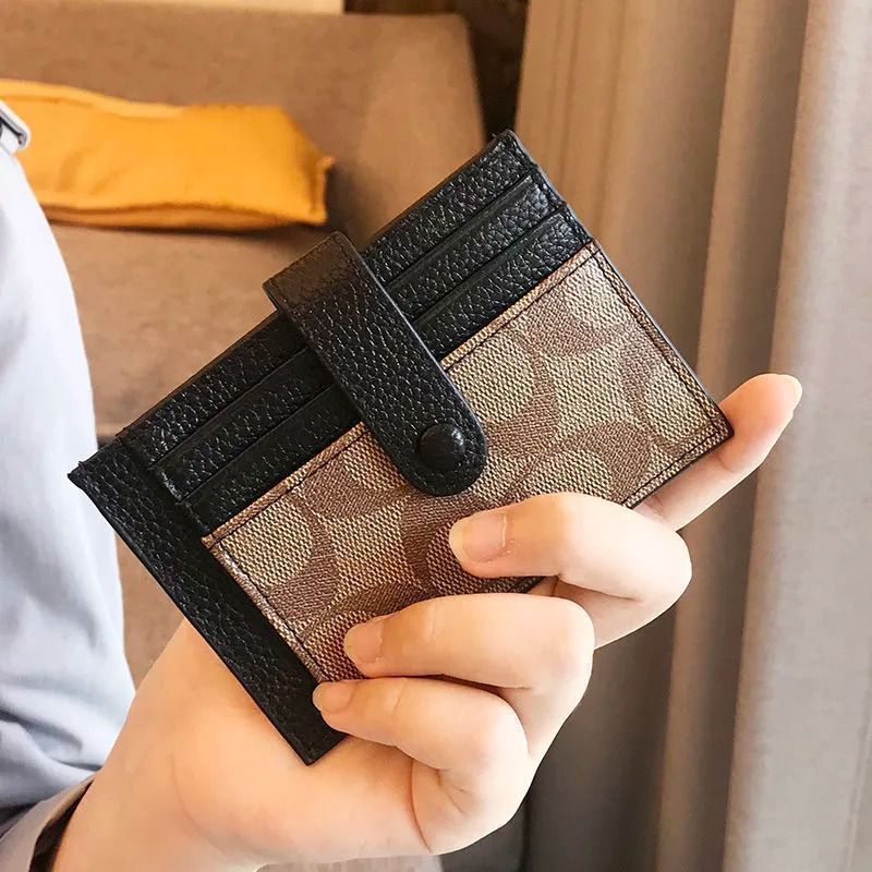 Women's One-piece Small Mini Exquisite Design Card Holder