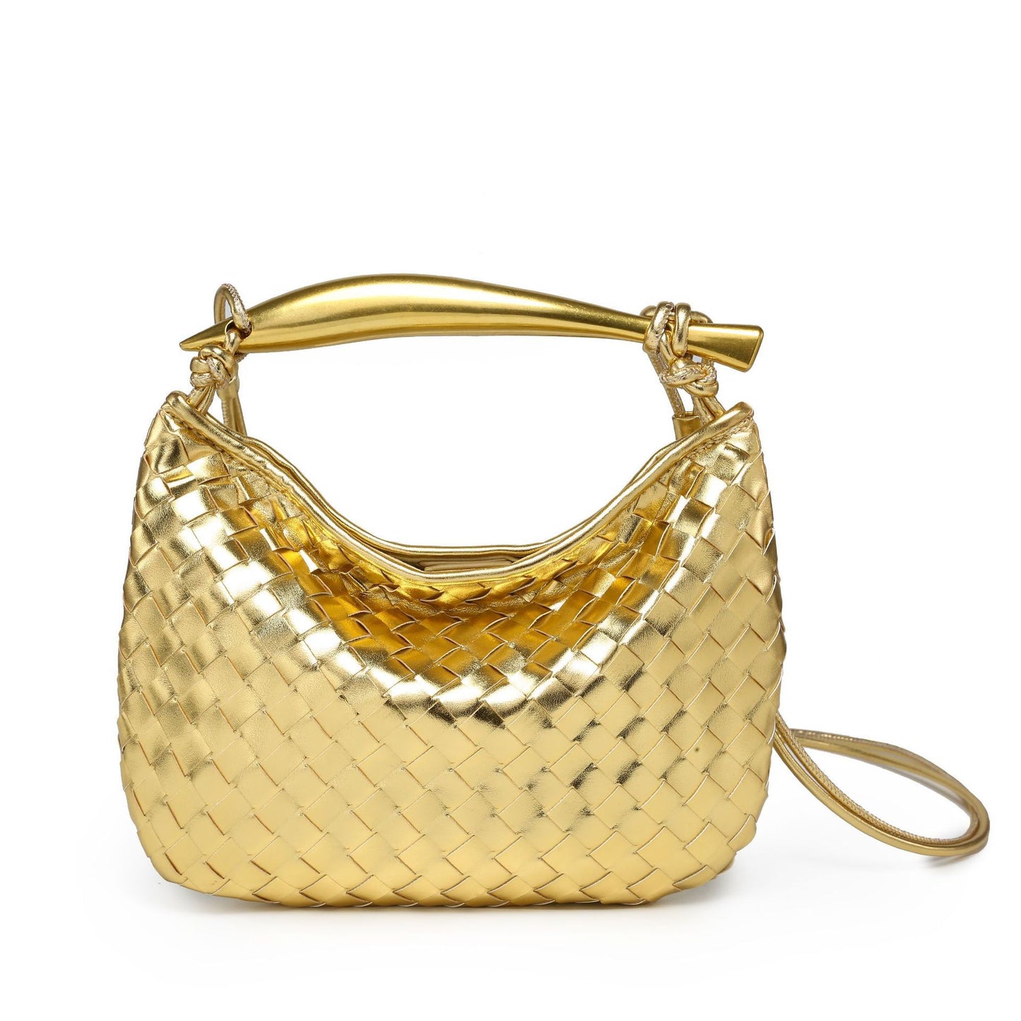 Comfortable Fashion Woven Sardine Hand Dumpling Handbags