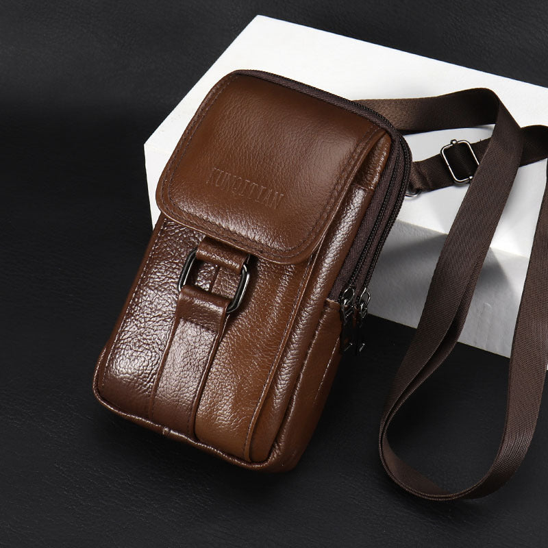 Men's Innovative Leather Mobile Multifunctional For Phone Bags