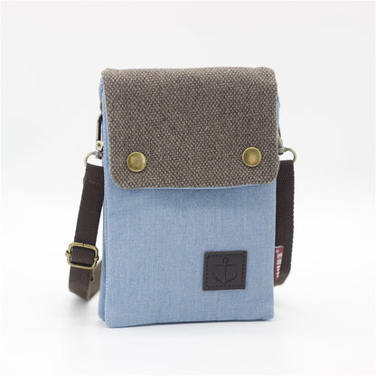 Innovative Denim Mobile Simple Unisex Small Bags