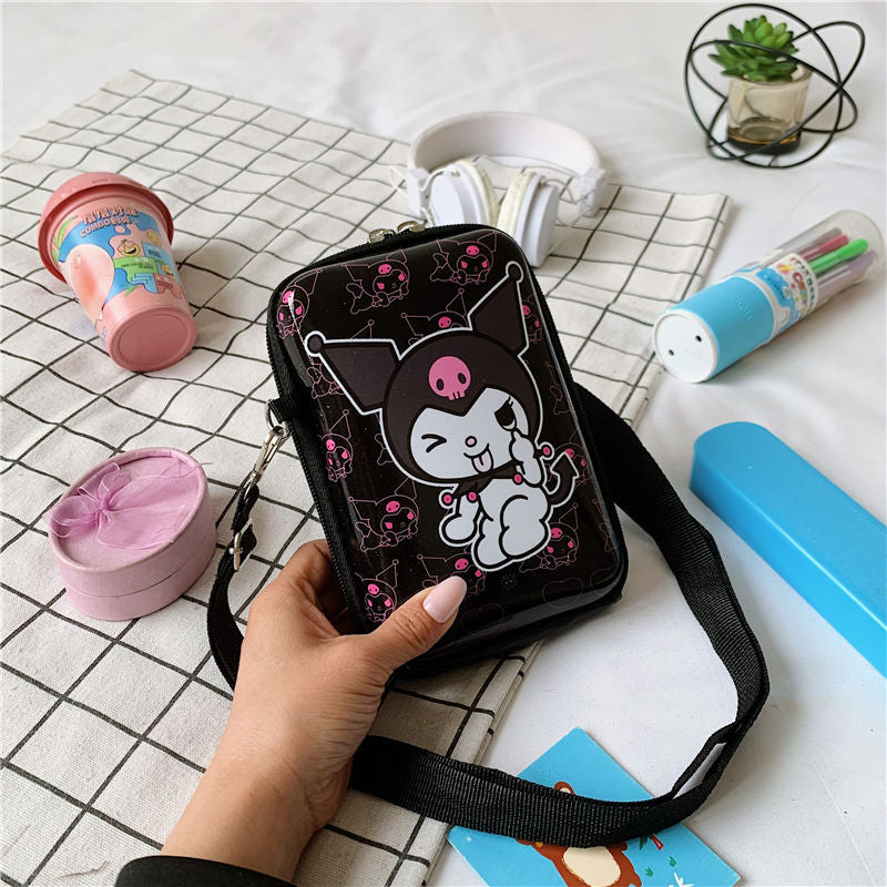 Women's Korean Cartoon Cute Western Mobile Crossbody Bags