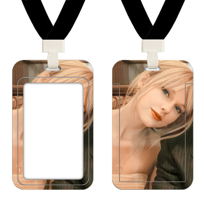 Campus Bus Meal Access Control Transparent Card Holder