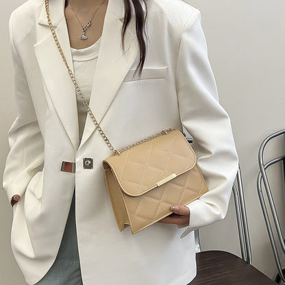 Commute Fashion Simple Small Square Female Popular Bags