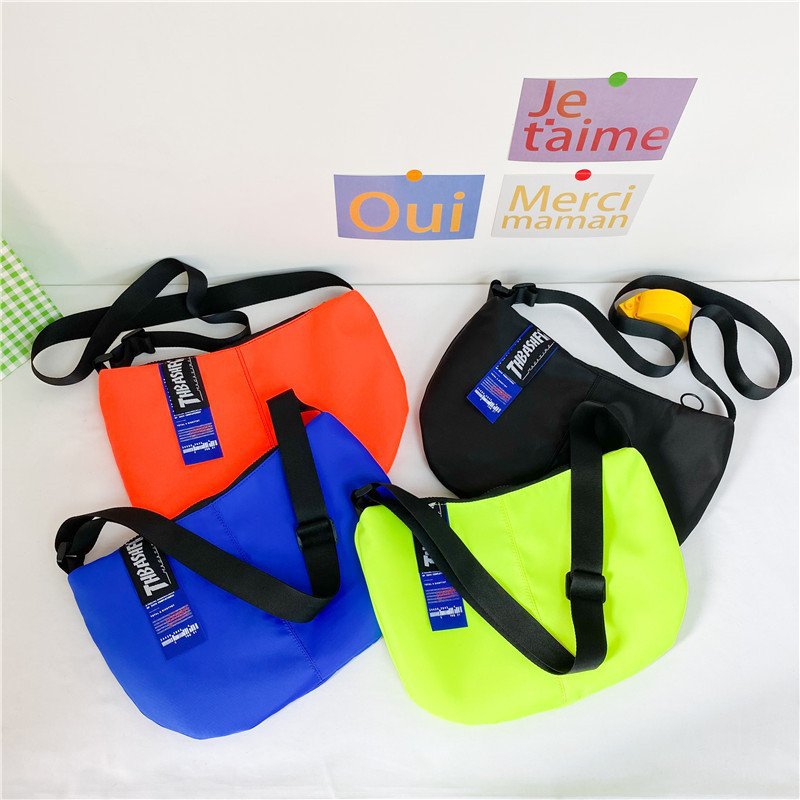 Children's Color Large Capacity Boy Trendy Cool Shoulder Bags