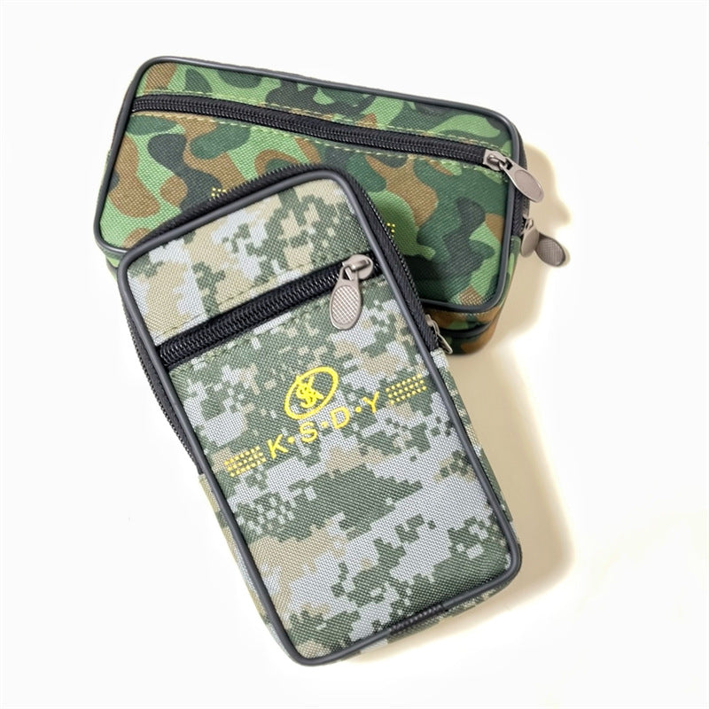 Sacs banane pour hommes de grande taille, motif camouflage, pour chantier de construction mobile