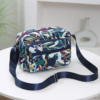 Women's Washed Nylon Oxford Cloth Fashion Storage Crossbody Bags