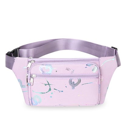 Women's Popular Oxford Cloth Cross Body Trend Waist Packs