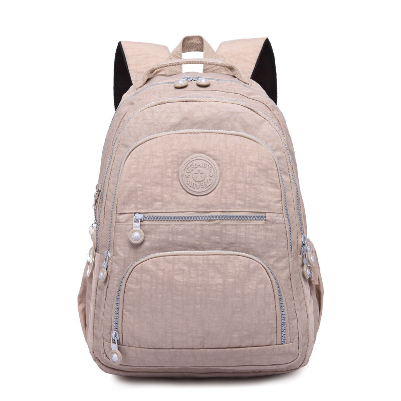 Nylon Waterproof Large Capacity Simple Lightweight Backpacks