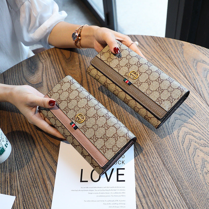 Women's Fashion Long Design Simple Large Capacity Ladies Wallets