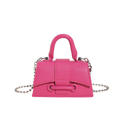 Candy Color Texture Niche Design Mini Handbags