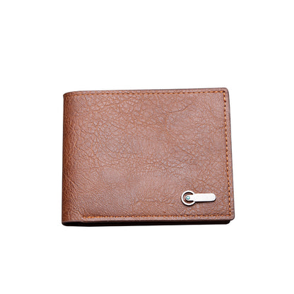 Glamorous Men's Elegant Business Short Leather Men's Wallets