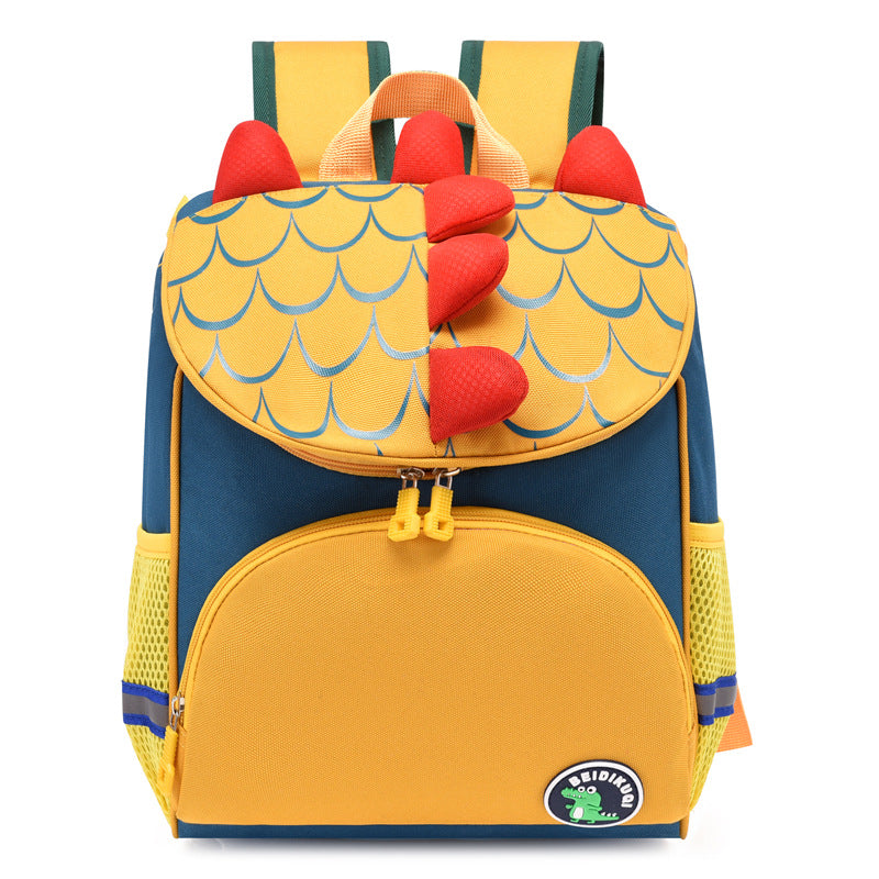 Children's Printed Cute Cartoon Boys Dinosaur Unicorn Elementary School Students' Schoolbags