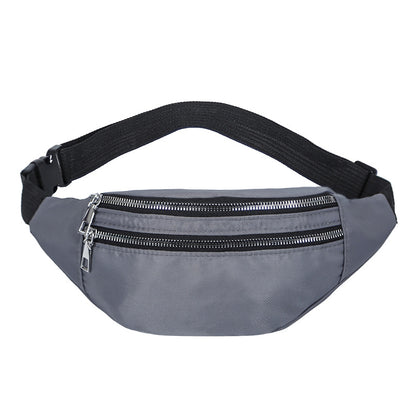 Waterproof Korean Style Fashion Large Capacity Men's Waist Packs