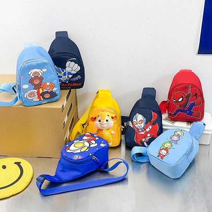 Sacs banane tendance pour enfants de petite taille avec dessin animé pour garçons