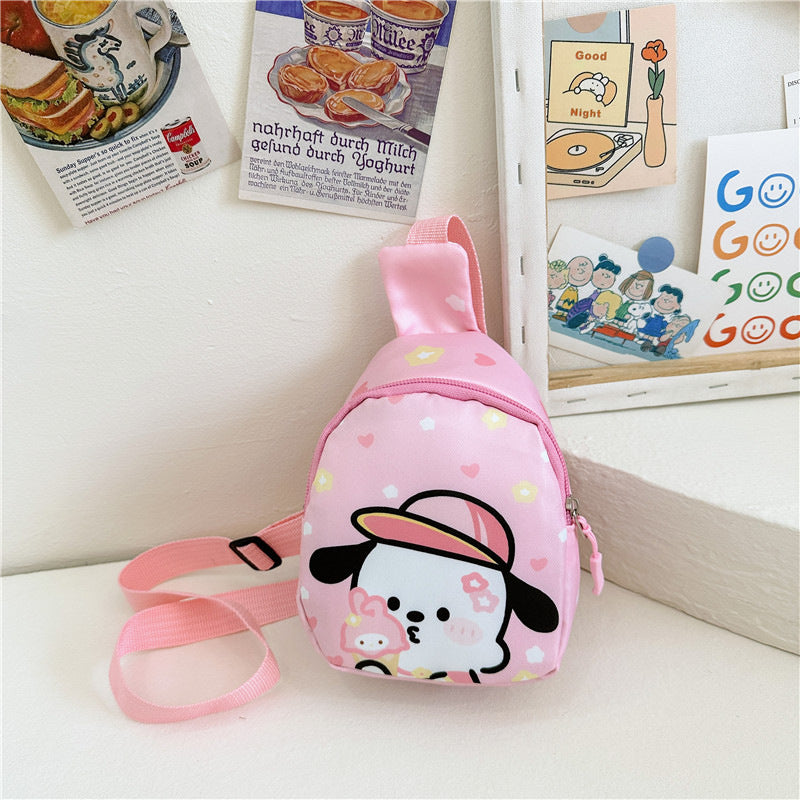 Sacs banane pour enfants, mignons, imprimés, anime, simples et tendance