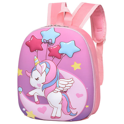 Children's Hard Shell Unicorn Cartoon Cute Mickey Kindergarten School Bags