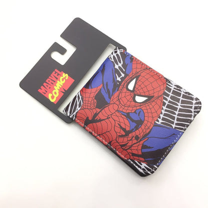 Men's Super Heros Short Black Spider Green Ladies Wallets