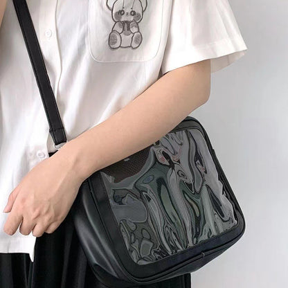 Show Cartoon Uniform Style Bar Rice Crossbody Bags