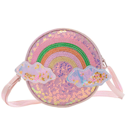 Rainbow Fashionable Stylish Princess Korean Style Shoulder Bags