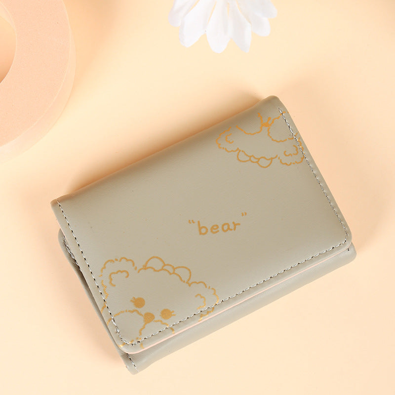 Rabbit Fresh Sweet Beautiful Niche Mori Ladies Wallets