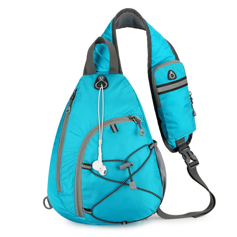 Creative Large Capacity Hiking Portable Slanted Mountaineering Backpacks