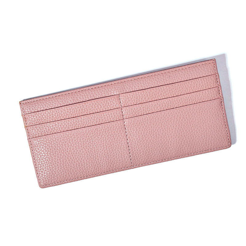 Authentic Leather Tactile Feel Multiple Slots Ladies Wallets