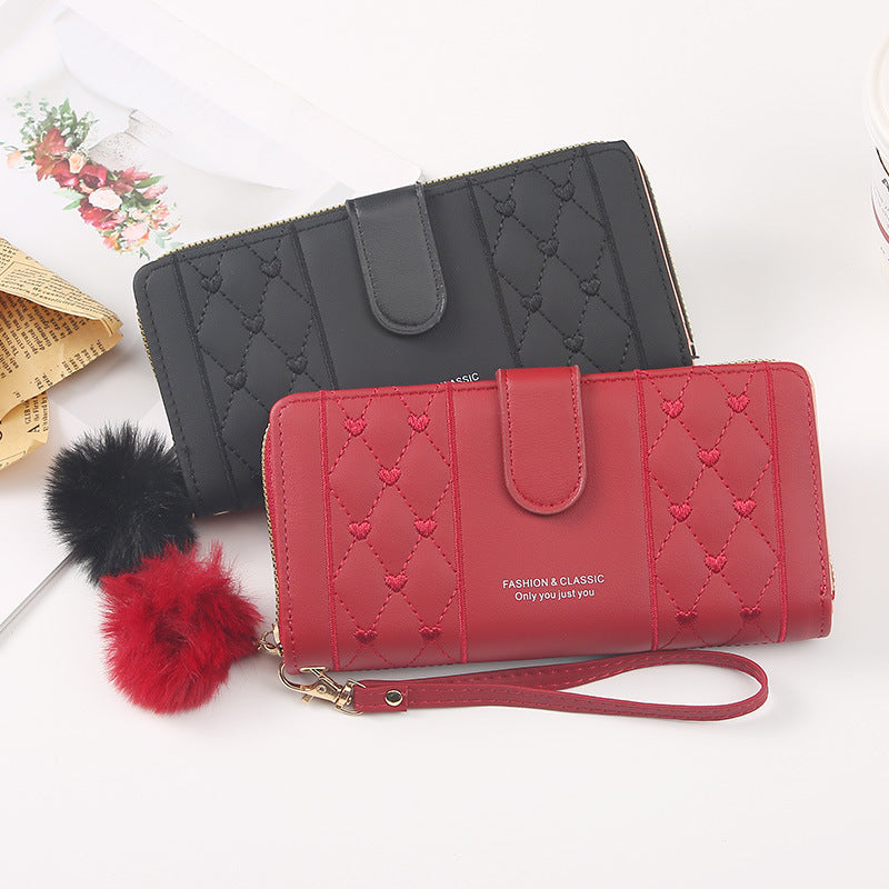 Women's Long Niche Design Style Korean Ladies Wallets