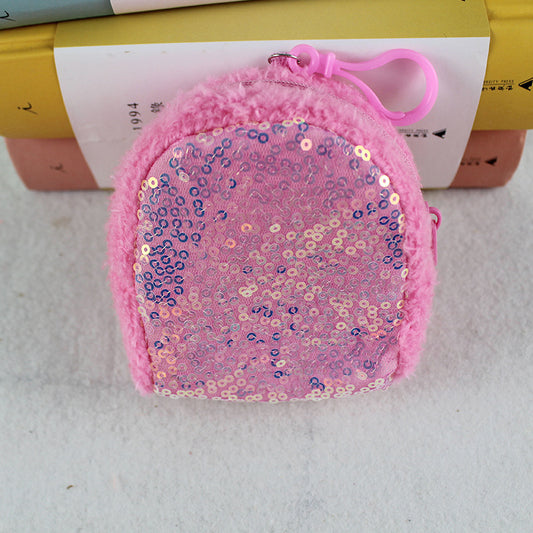 Sequined Small Fish Scale Mini Sequin Children's Coin Purse