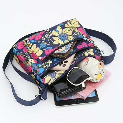 Women's Outdoors Commute Nylon Printed Mother Crossbody Bags