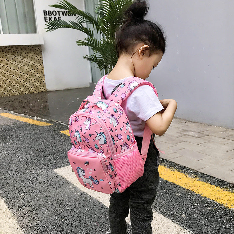 Sacs d'école pour enfants, charmants dessins animés, licornes mignonnes, pour élèves de l'école primaire