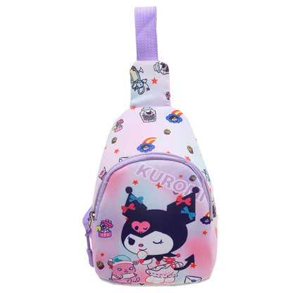 Sac banane tendance pour enfants, cadeau pour garçons, dessin animé mignon, clown