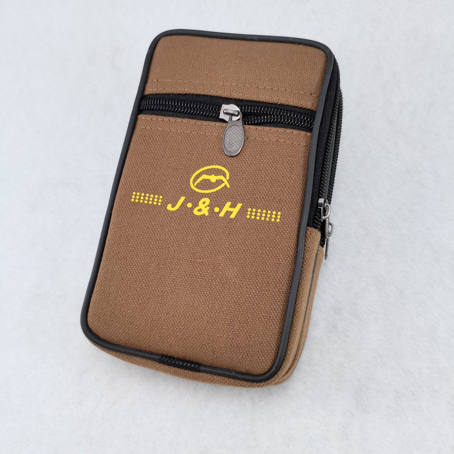 Men's Canvas Washed Flat Mobile Sundry Phone Bags