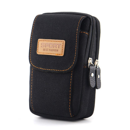 Men's Inch Mobile Wear Construction Site Canvas Phone Bags