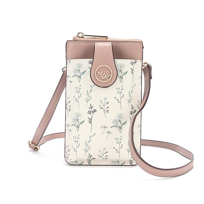 Women's Creative Mobile Simple Sweet Printed Phone Bags