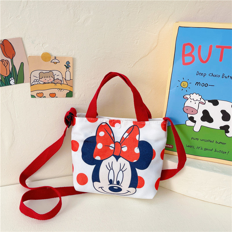 Children's Canvas Cartoon Cute Fashion Boys Children's Shoulder Bags